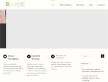 Tablet Screenshot of ellipticmarketing.com